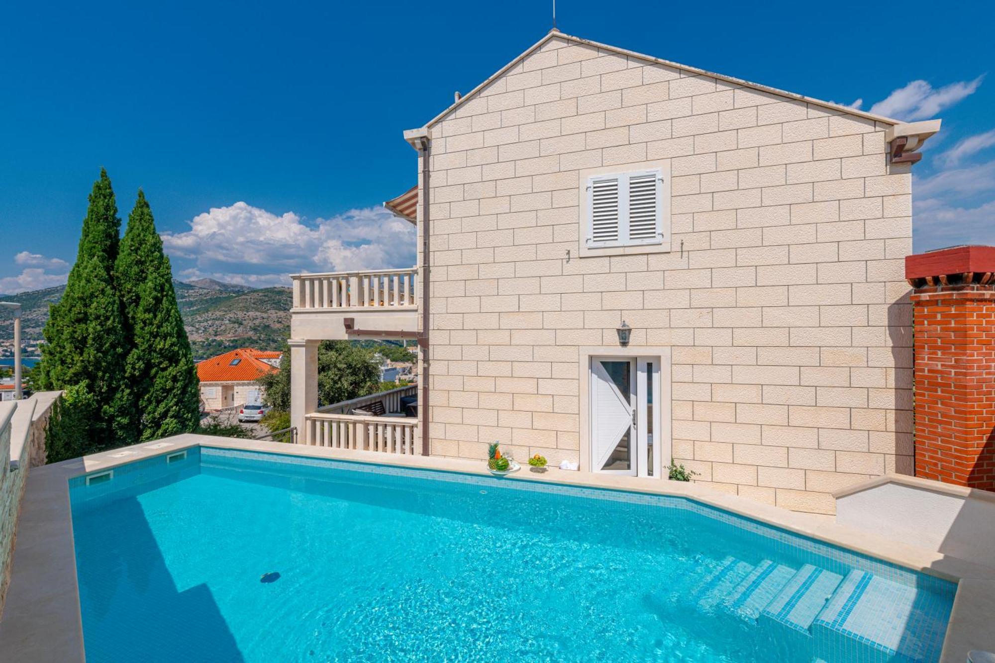 Apartment Barbara With Private Pool Dubrovnik Exterior photo